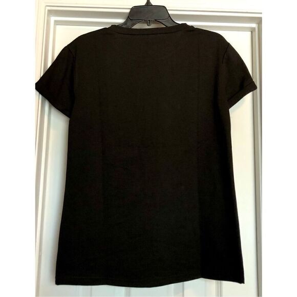 UNBRANDED MICKEY DISNEY EAR HALLOWEEN TEE - L Sz S - NWT. Cotton/Poly Blend. - Picture 10 of 11